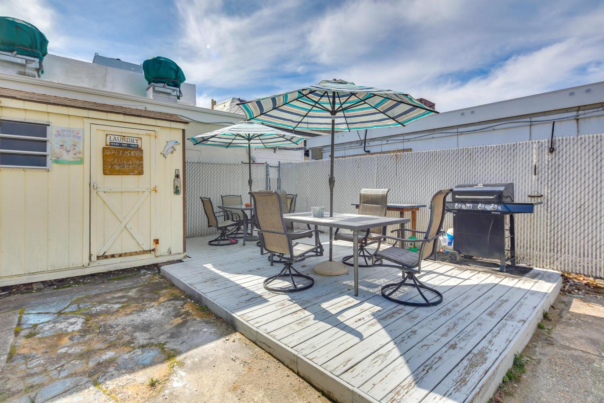 Pet-Friendly Apartment In Wildwood Less Than 1 Mi To Beach Exteriör bild